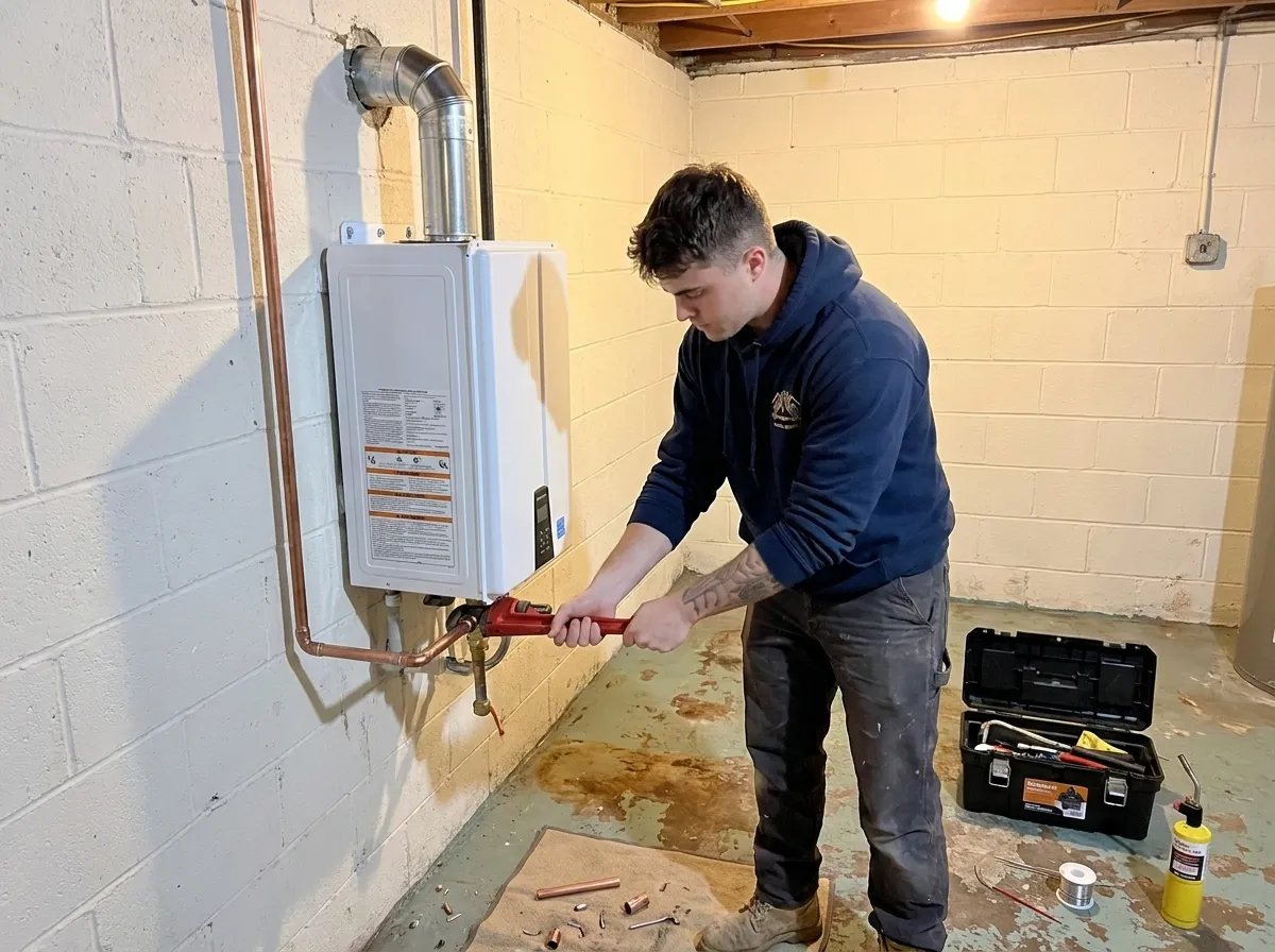 Kitchen and bath plumbing work by Pinnacle Plumbing in Bergen County NJ